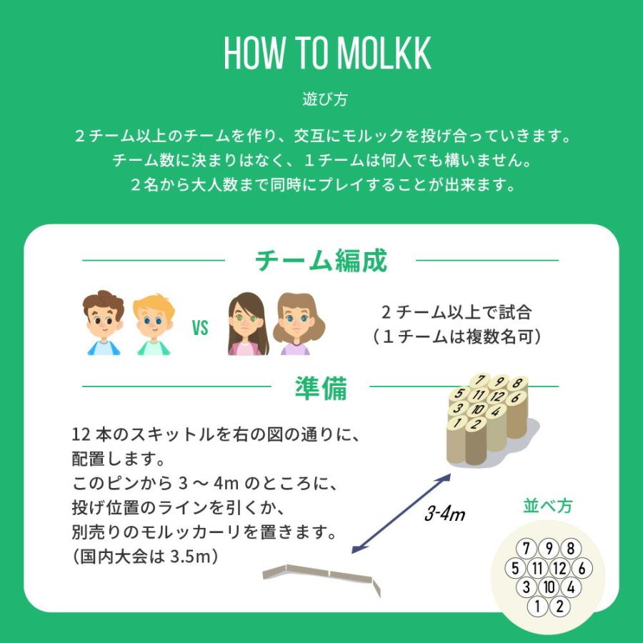 モルック 玩具 MOLKKYORIGINAL 大会公式品 MOLKKY アウトドア モルック 玩具 バーベキュー レジャー ゲーム スポーツ おもちゃ 木製 プレゼント｜u-stream｜05