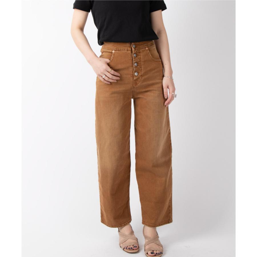 MM6 CARROT ジップフライ ジーンズ デニム ワイド パンツ ボトムス