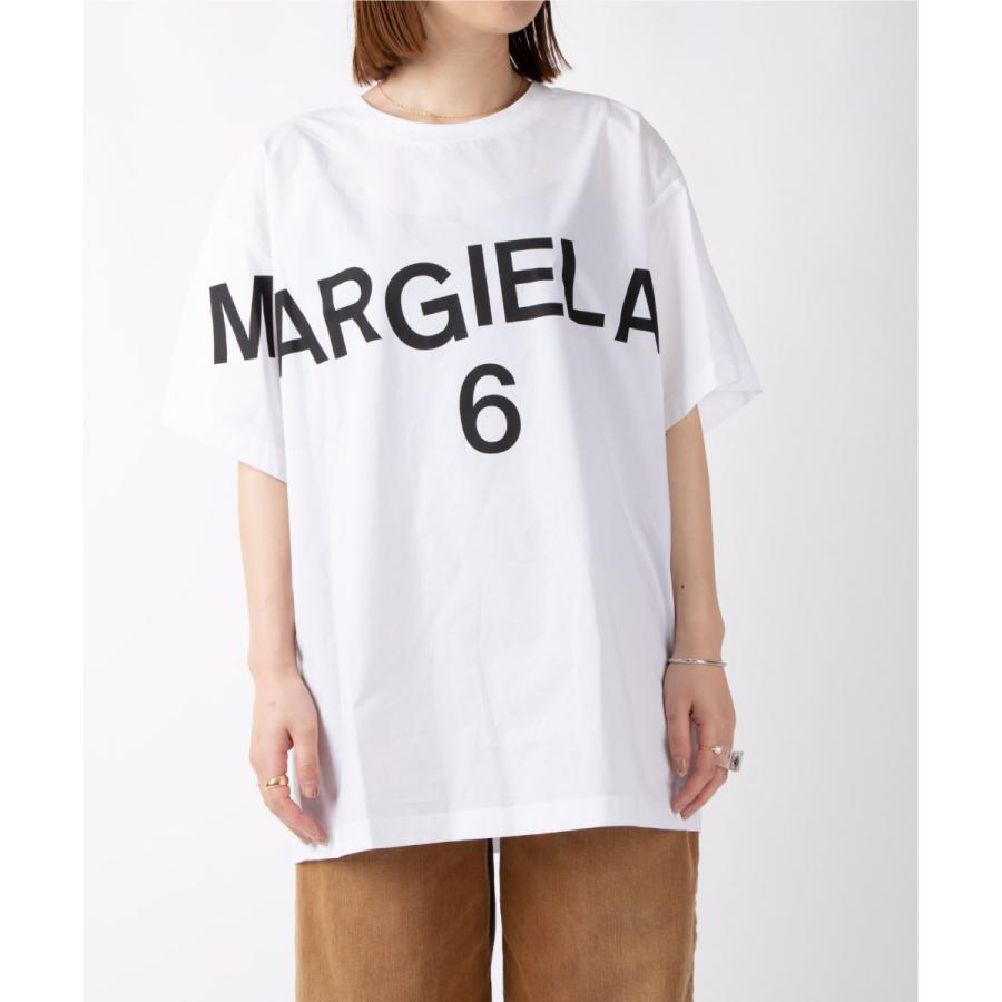 MM6 エムエムシックス S52NC0280 S47294 Tシャツ レディース MM6 エムエムシックス S52NC0280 S47294 Tシャツ レディース