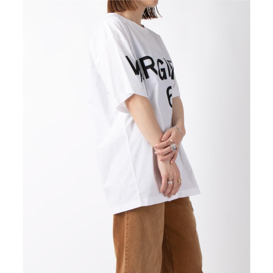 MM6 / Tシャツ/36/コットン/BLK/S52NC0280 MM6◇Tシャツ/36/コットン/BLK/S52NC0280 エムエム6メゾンマルジェラ T