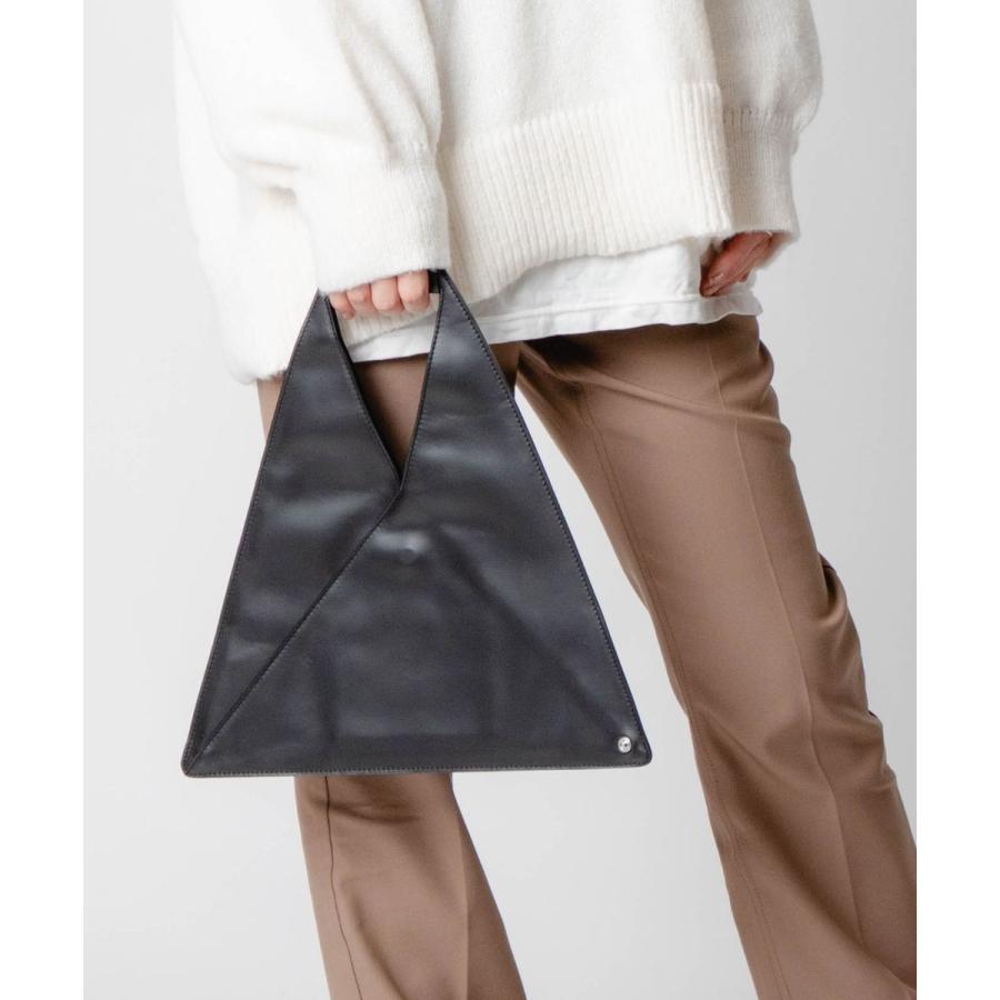 MM6 マルジェラ ジャパニーズ レザー 本革 ブラック トートバッグ  