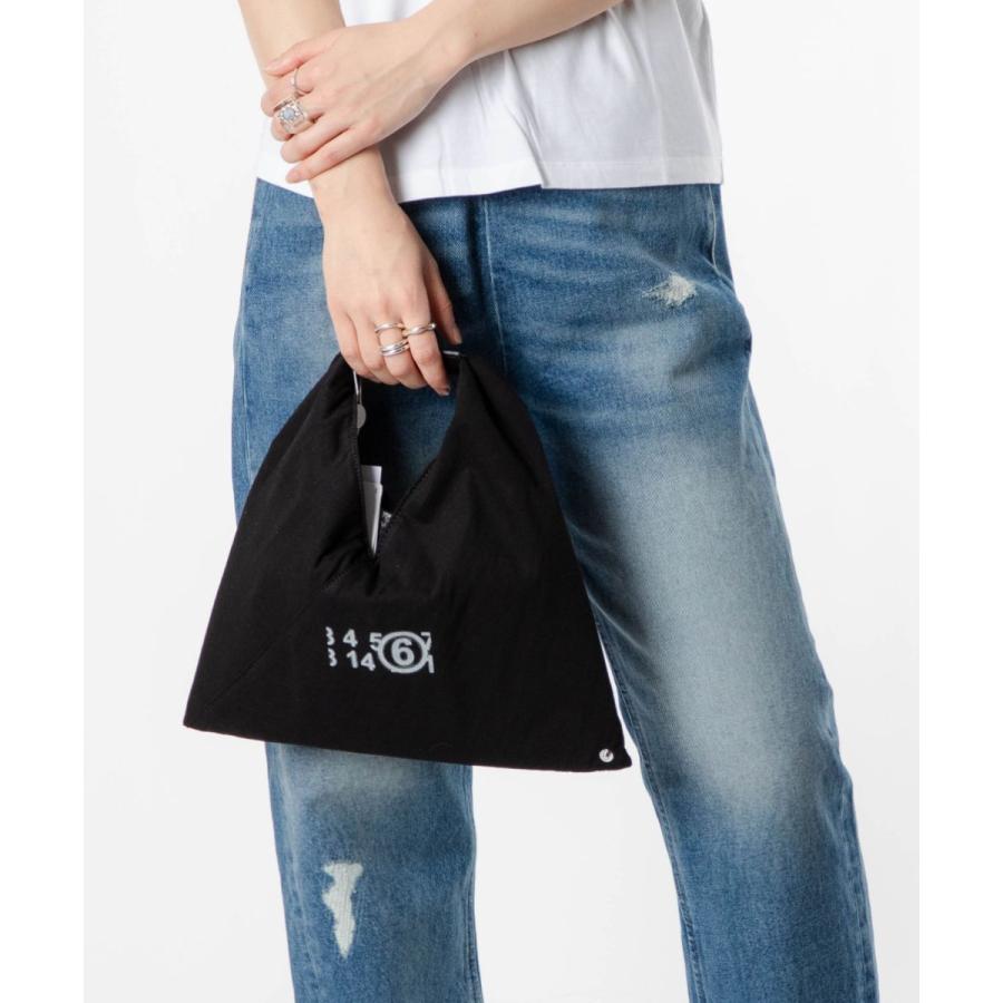 MM6 / ハンドバッグ/ウール/BLK/sb6wd0013 p5224 MM6 エムエム6 SB6WD0013 P5224 ハンドバッグ ジャパニーズ レディース