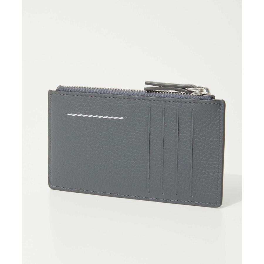 MM6 MAISON MARGIELA レザー メタル ケース MM6 エムエム6 SA5UI0016 P5691 カードケース NUMERIC BIFOLD