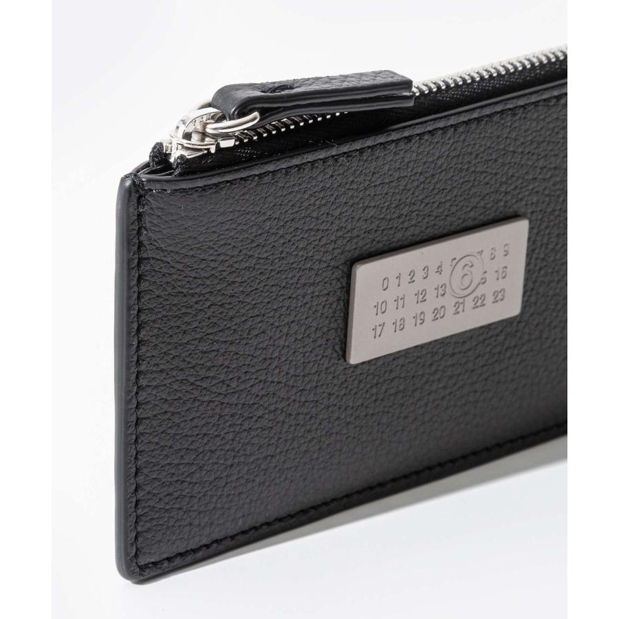 Maison Margiela MM6 小銭入れファスナーカードケースブラック Maison Margiela MM6 小銭入れファスナーカードケースブラック