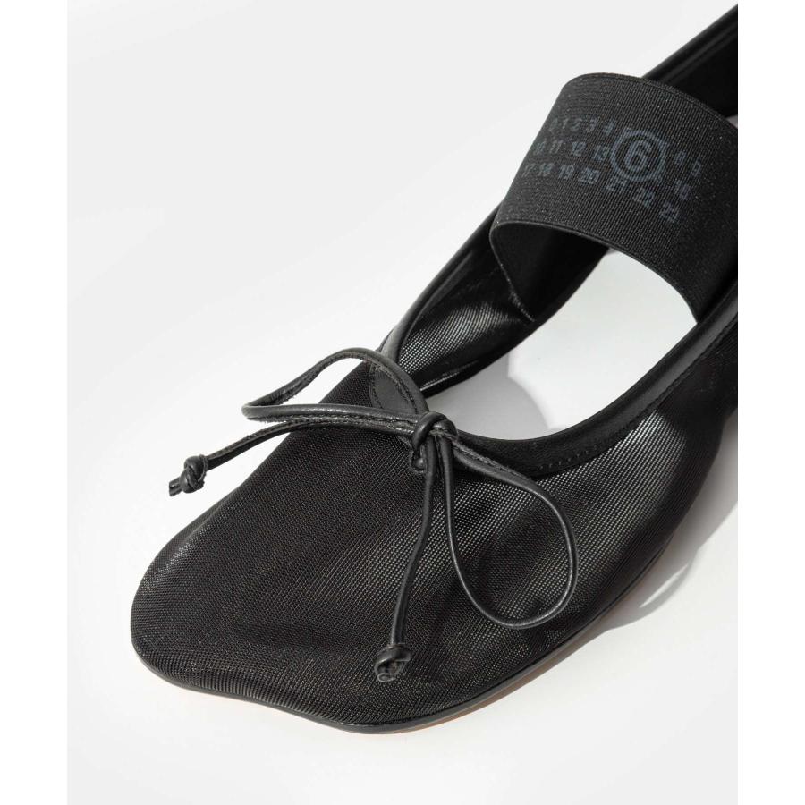 【MM6】アナトミックバレリーナEU37.5/黒 MM6】アナトミックバレリーナEU37.5/黒