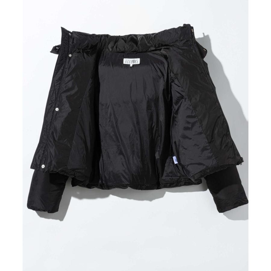 エムエム6 MM6 Maison Margiela メゾンマルジェラ キッズ KIDS NUMERIC ニューメリック Short padded jacket with zip M60823 MM001 爆買の画像