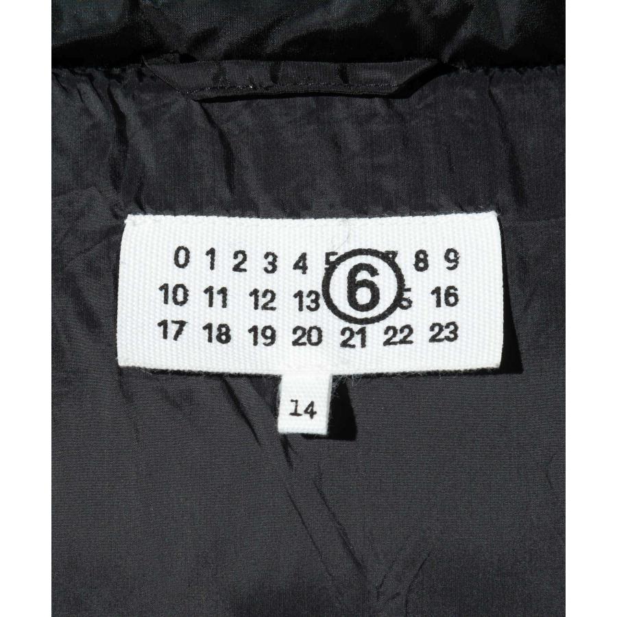 エムエム6 MM6 Maison Margiela メゾンマルジェラ キッズ KIDS NUMERIC ニューメリック Short padded jacket with zip M60823 MM001 爆買の画像