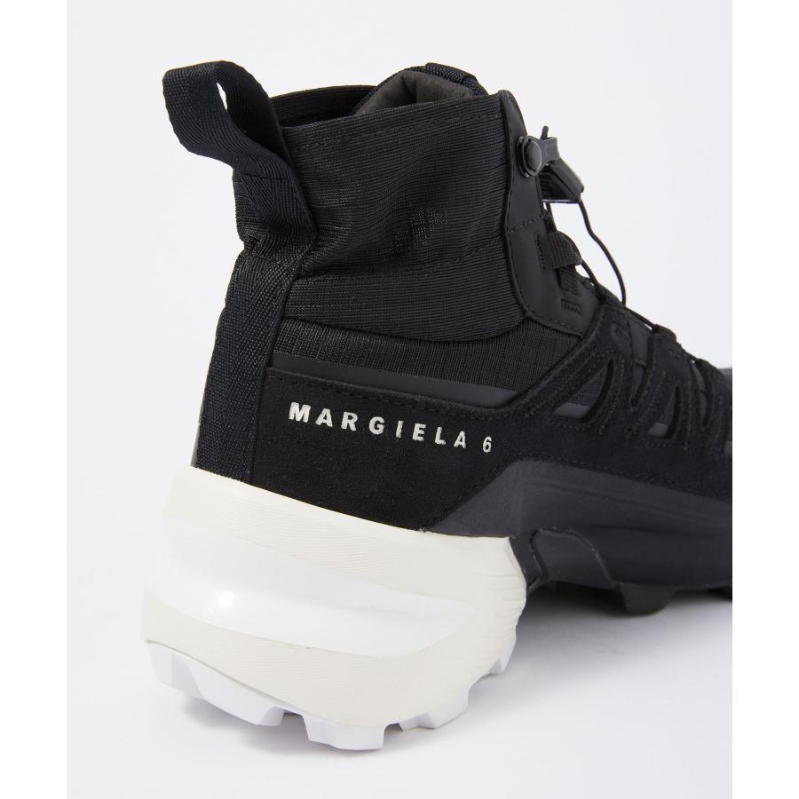 エムエム6 MM6 S66WS0079 P5132 スニーカー メンズ シューズ メゾンマルジェラ サロモン コラボモデル Maison Margiela SALOMON CROSS HIGH H9426 ブラック｜u-stream｜09