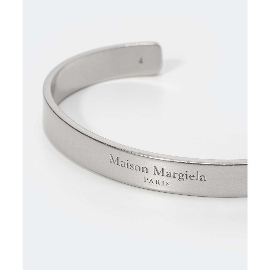 メゾン マルジェラ MAISON MARGIELA SM1UY0066 SV0158 ブレスレット Cuff メンズ レディース アクセサリー ロゴ カフブレスレット シルバー925 silver925 爆買の画像