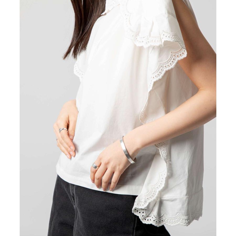 メゾン マルジェラ MAISON MARGIELA SM1UY0066 SV0158 ブレスレット Cuff メンズ レディース アクセサリー ロゴ カフブレスレット シルバー925 silver925 爆買の画像