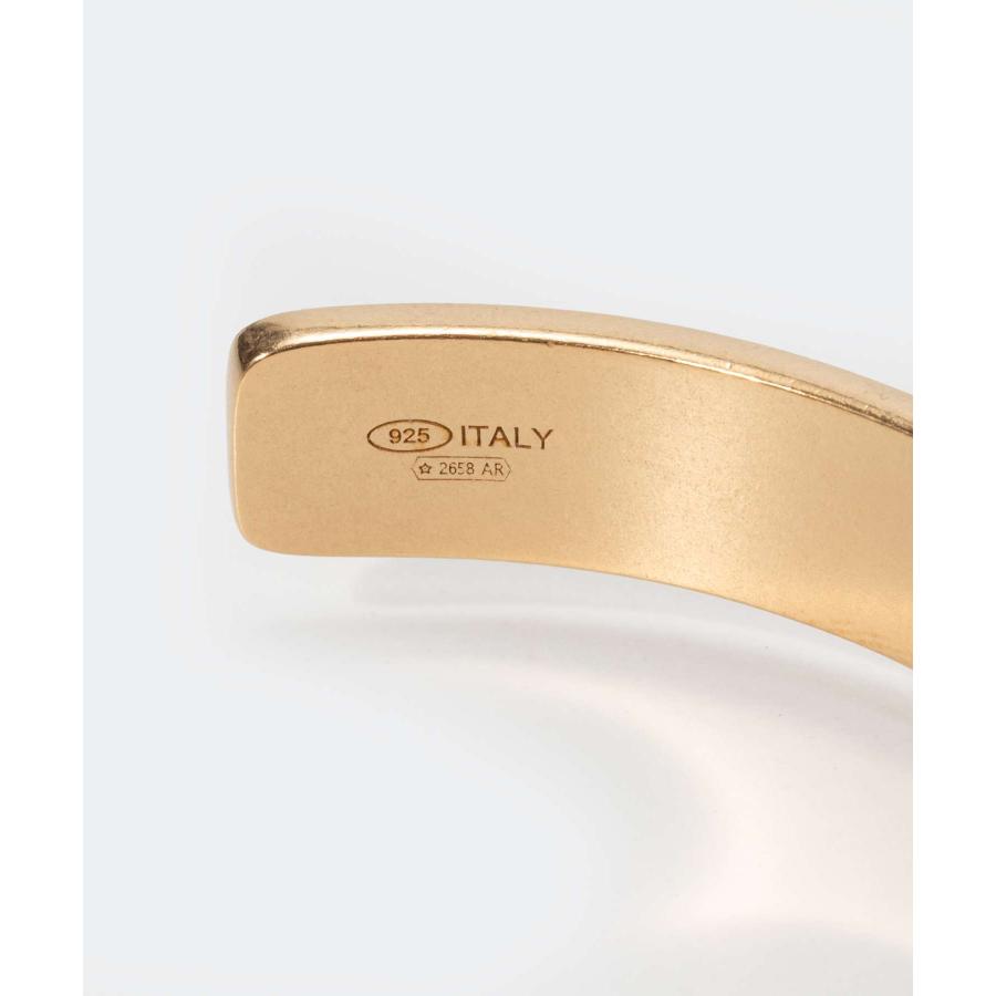 メゾン マルジェラ MAISON MARGIELA SM1UY0066 SV0158 ブレスレット Cuff メンズ レディース アクセサリー ロゴ カフブレスレット シルバー925 silver925 爆買の画像