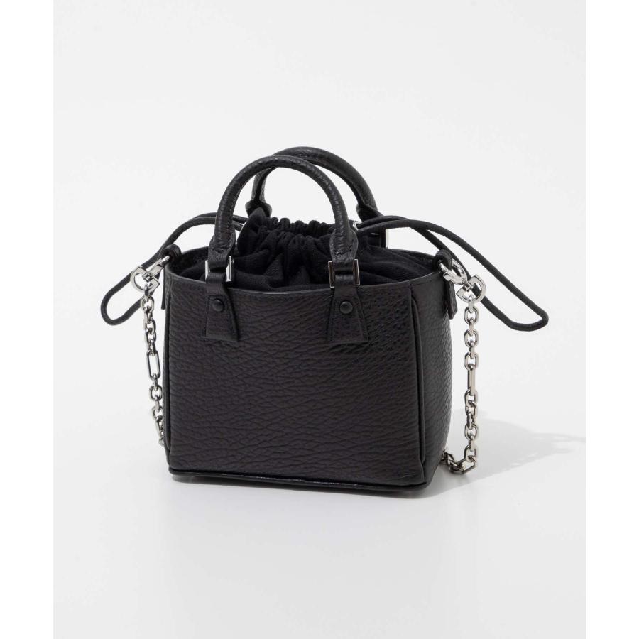 Maison Margiela 5AC Horizontal レザーハンドバッグ Maison Margiela 5AC Horizontal レザーハンドバッグ | ホワイト