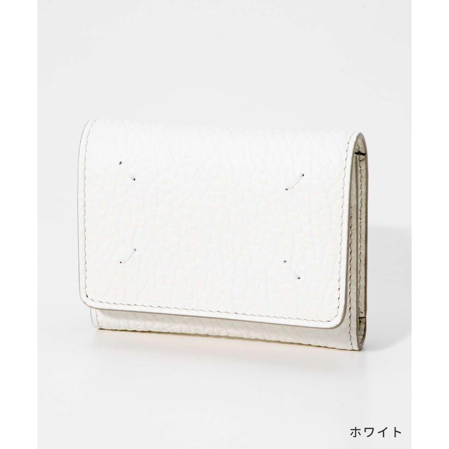 メゾン マルジェラ MAISON MARGIELA SA3UI0010 P4455 三つ折り財布 財布 メンズ プレゼント レディース ミニ財布 レザー 本革 小銭入れ 爆買の画像