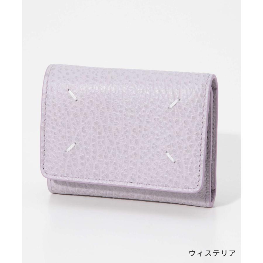 メゾン マルジェラ MAISON MARGIELA SA3UI0010 P4455 三つ折り財布 財布 メンズ プレゼント レディース ミニ財布 レザー 本革 小銭入れ 爆買の画像