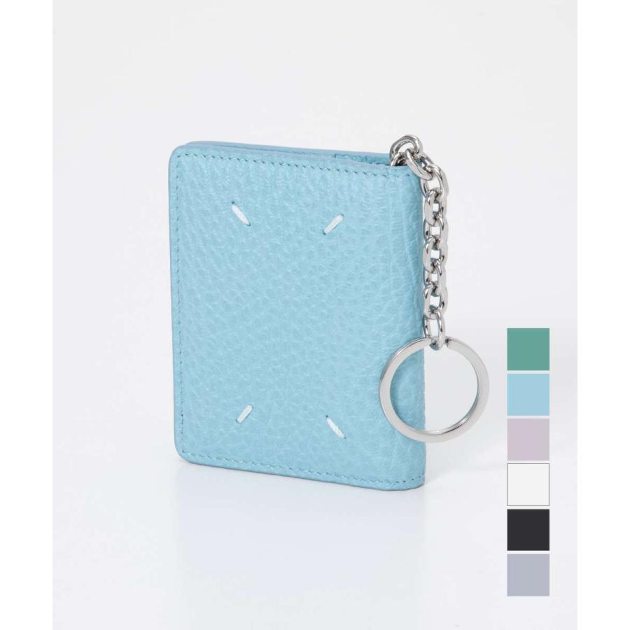 メゾン マルジェラ MAISON MARGIELA S56UI0128 P4455 カードケース メンズ レディース カードホルダー レザー  キーケース CARD HOLDER CLIP 2 KEY RING : mmg0001000060 : U-STREAM - 通販 -