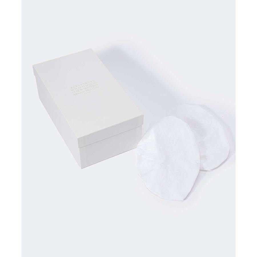 メゾンマルジェラ　ベージュ レザー スリッポンシューズ 38 Maison Margiela(メゾン マルジェラ) スリッポン(レディース