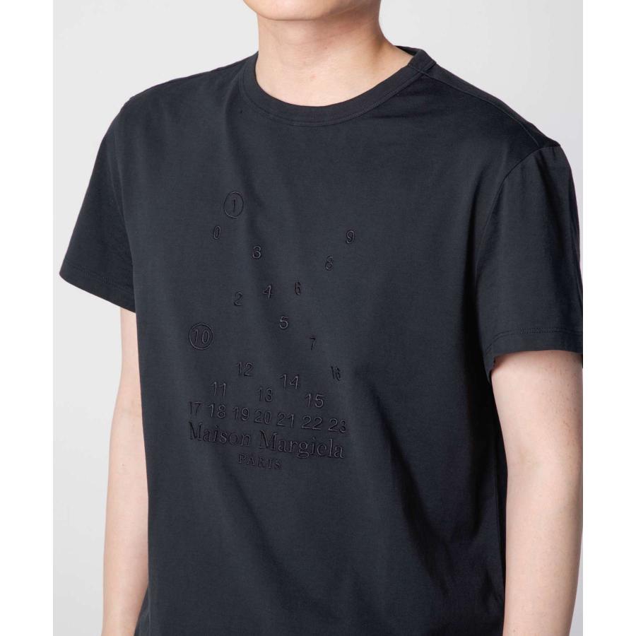 メゾン マルジェラ MAISON MARGIELA S50GC0684 S22816 Tシャツ メンズ トップス 半袖 カットソー ロゴT クルーネック カジュアル シンプル｜u-stream｜07