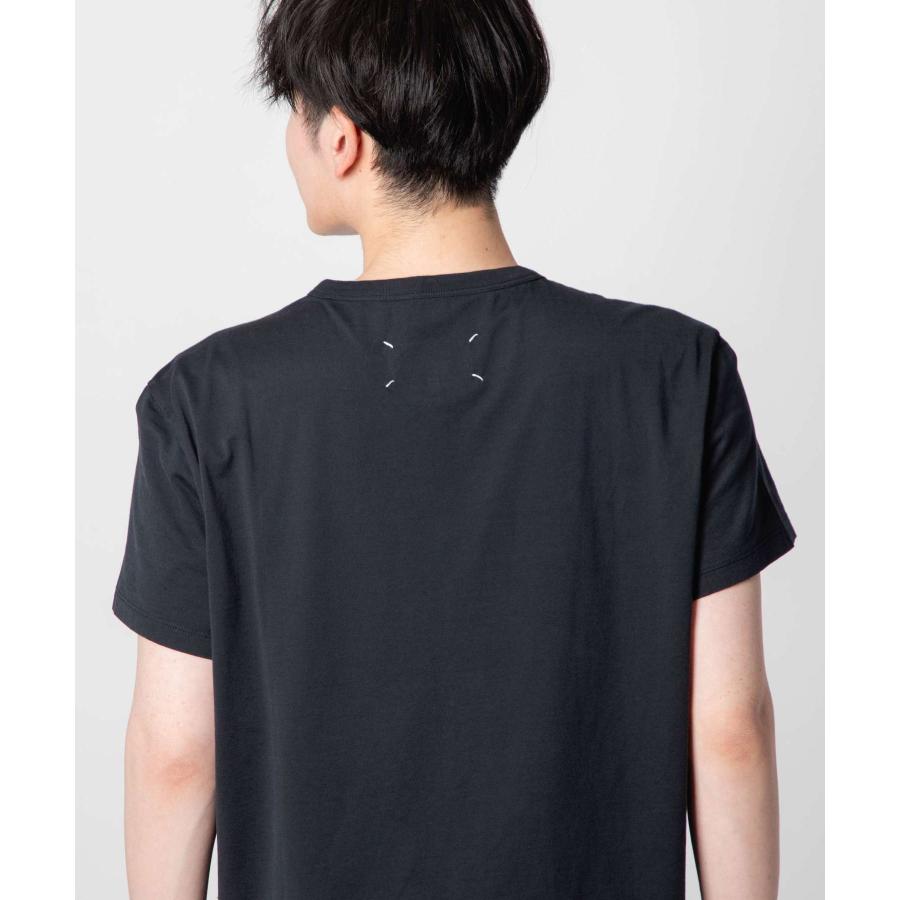 メゾン マルジェラ MAISON MARGIELA S50GC0684 S22816 Tシャツ メンズ トップス 半袖 カットソー ロゴT クルーネック カジュアル シンプル｜u-stream｜08