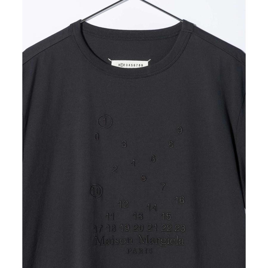 メゾン マルジェラ MAISON MARGIELA S50GC0684 S22816 Tシャツ メンズ トップス 半袖 カットソー ロゴT クルーネック カジュアル シンプル｜u-stream｜09