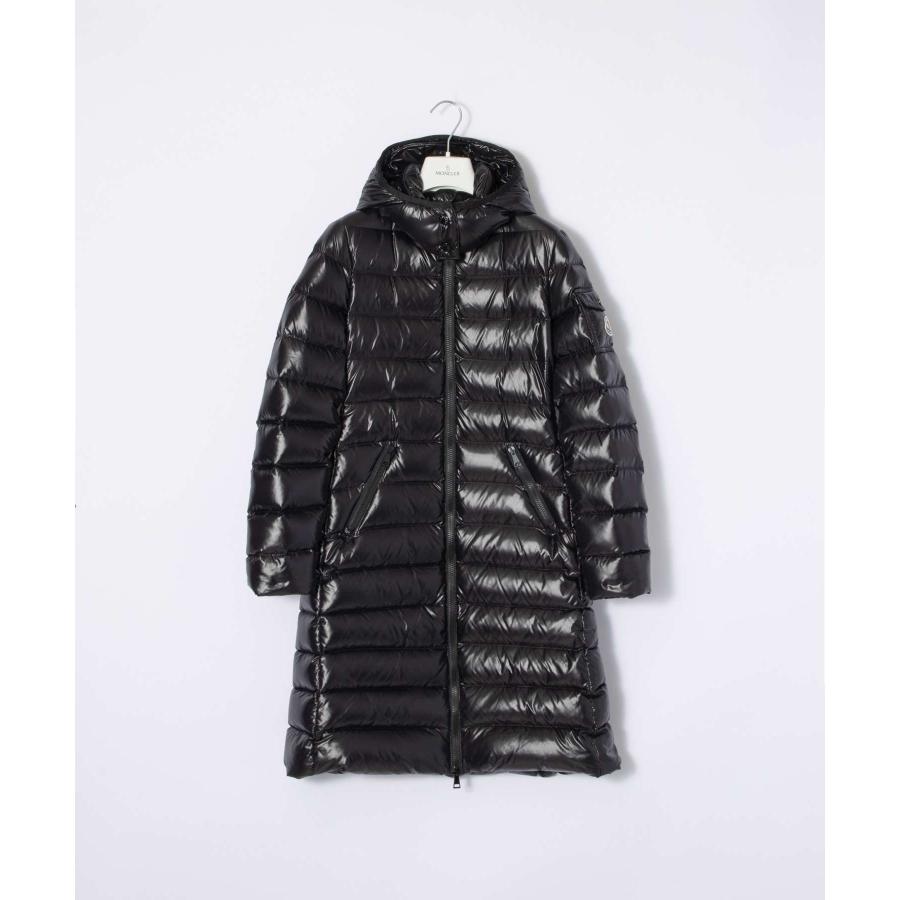 モンクレール MONCLER 49817-05-68950 コート レディース アウター ダウンジャケット フード付き モカ 軽量 中綿 MOKA GIUBBOTTO ブラック 00 0｜u-stream｜03