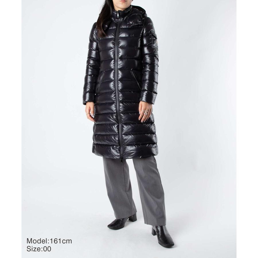 モンクレール MONCLER 49817-05-68950 コート レディース アウター ダウンジャケット フード付き モカ 軽量 中綿 MOKA GIUBBOTTO ブラック 00 0｜u-stream｜05