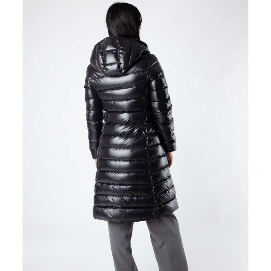 モンクレール MONCLER 49817-05-68950 コート レディース アウター ダウンジャケット フード付き モカ 軽量 中綿 MOKA GIUBBOTTO ブラック 00 0｜u-stream｜08