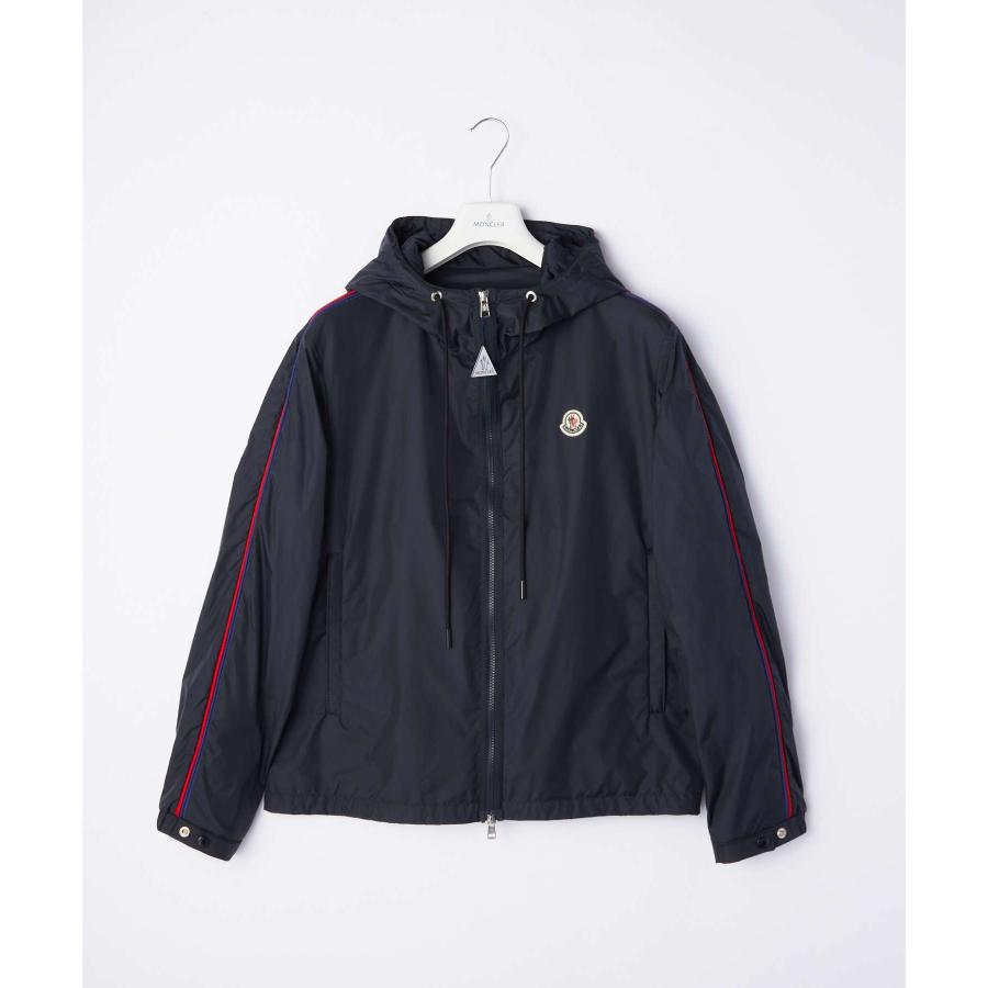 モンクレール MONCLER 1A00085 68352 ジャケット メンズ アウター HATTAB ナイロン ブルゾン フーテッド パイピング 775 ダークネイビー 1 2 3 4｜u-stream｜02