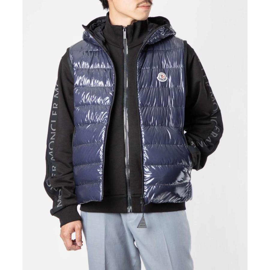 MONCLER　コットンパーカー　ネイビー MONCLERコットンパーカーネイビー