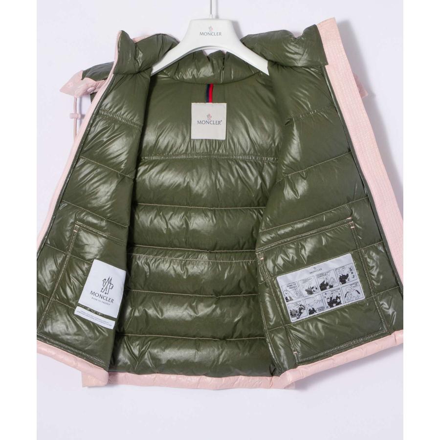 モンクレール MONCLER 1A001 01 53A0E ダウンベスト メンズ アウター ジレ フード付き ロゴ 防寒着 ギフト プレゼント 軽量 暖かい  ピンク 0 1 2 3 5｜u-stream｜14