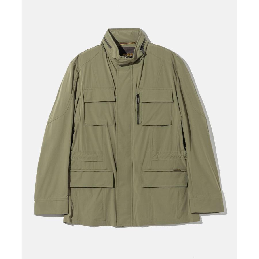 ムーレー MOORER ACQUA アクア MOUGI100038 TEPA009 ジャケット MANOLO-KN マノロ メンズ アウター フィールドジャケット ジップアップ 爆買の画像