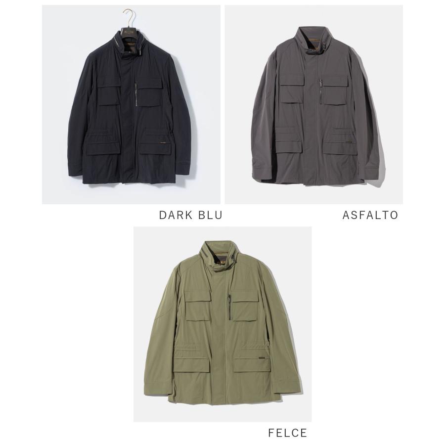 ムーレー MOORER ACQUA アクア MOUGI100038 TEPA009 ジャケット MANOLO-KN マノロ メンズ アウター フィールドジャケット ジップアップ 爆買の画像