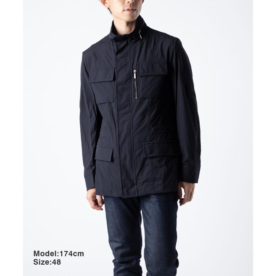 ムーレー MOORER ACQUA アクア MOUGI100038 TEPA009 ジャケット MANOLO-KN マノロ メンズ アウター フィールドジャケット ジップアップ 爆買の画像