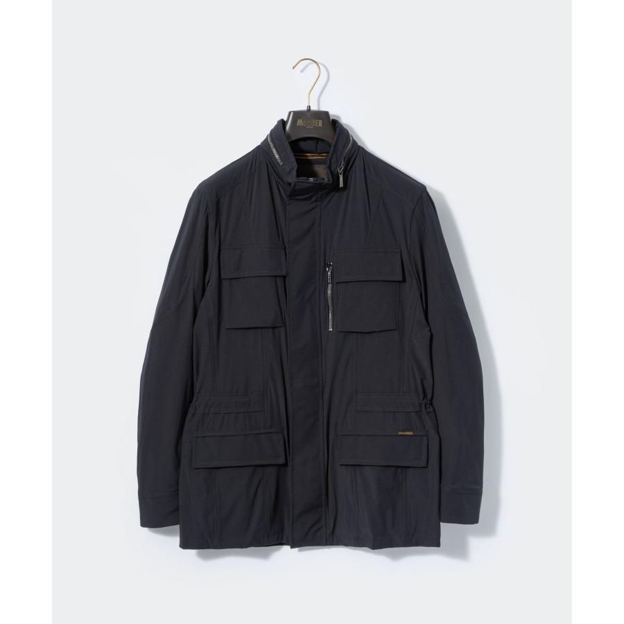 ムーレー MOORER ACQUA アクア MOUGI100038 TEPA009 ジャケット MANOLO-KN マノロ メンズ アウター フィールドジャケット ジップアップ 爆買の画像