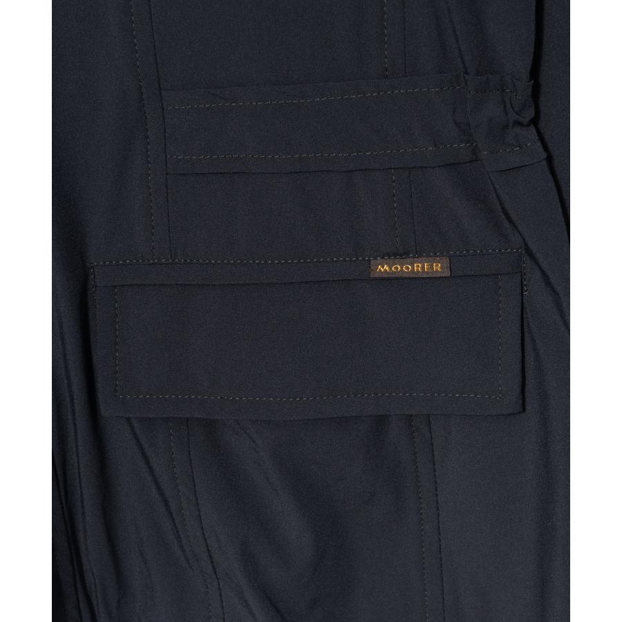 ムーレー MOORER ACQUA アクア MOUGI100038 TEPA009 ジャケット MANOLO-KN マノロ メンズ アウター フィールドジャケット ジップアップ 爆買の画像