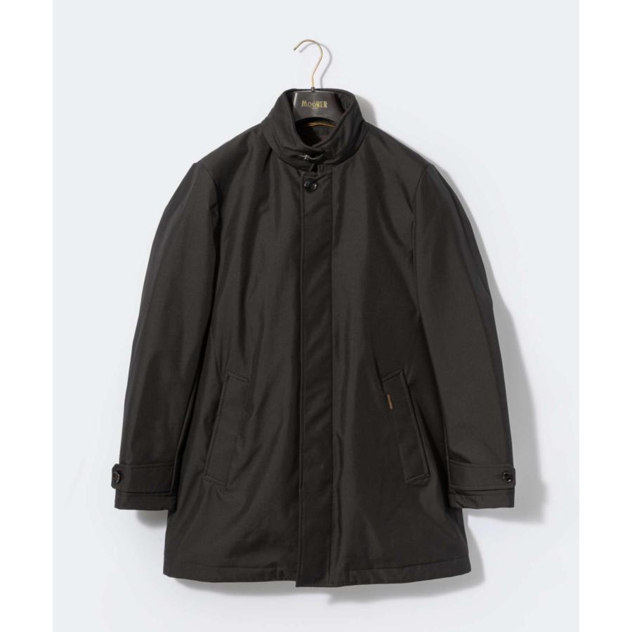 MOORER スタンドカラーコートBERECCI-WI ダークブルー 美品 MOORER（ムーレー） MOORER MOUGI100117 TEPA227 コート BERECCI-WI