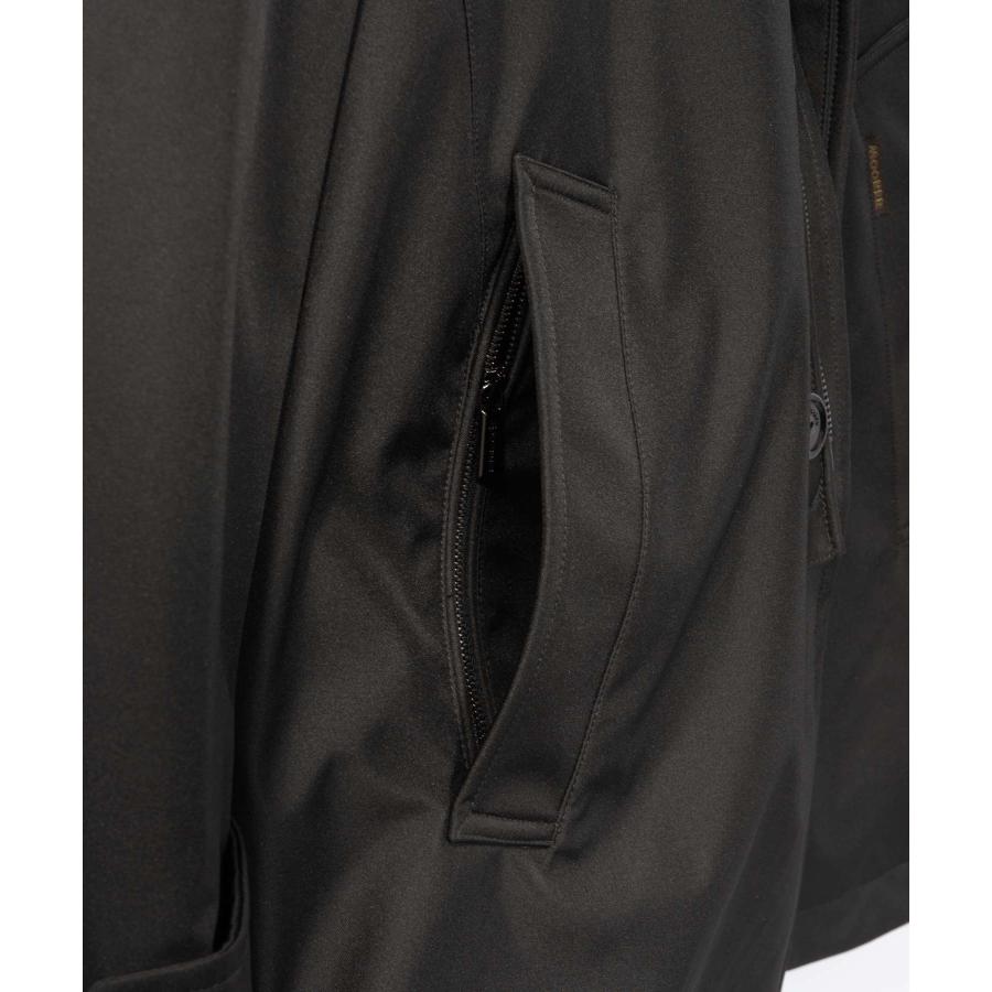 MOORER スタンドカラーコートBERECCI-WI ダークブルー 美品 MOORER（ムーレー） MOORER MOUGI100117 TEPA227 コート BERECCI-WI