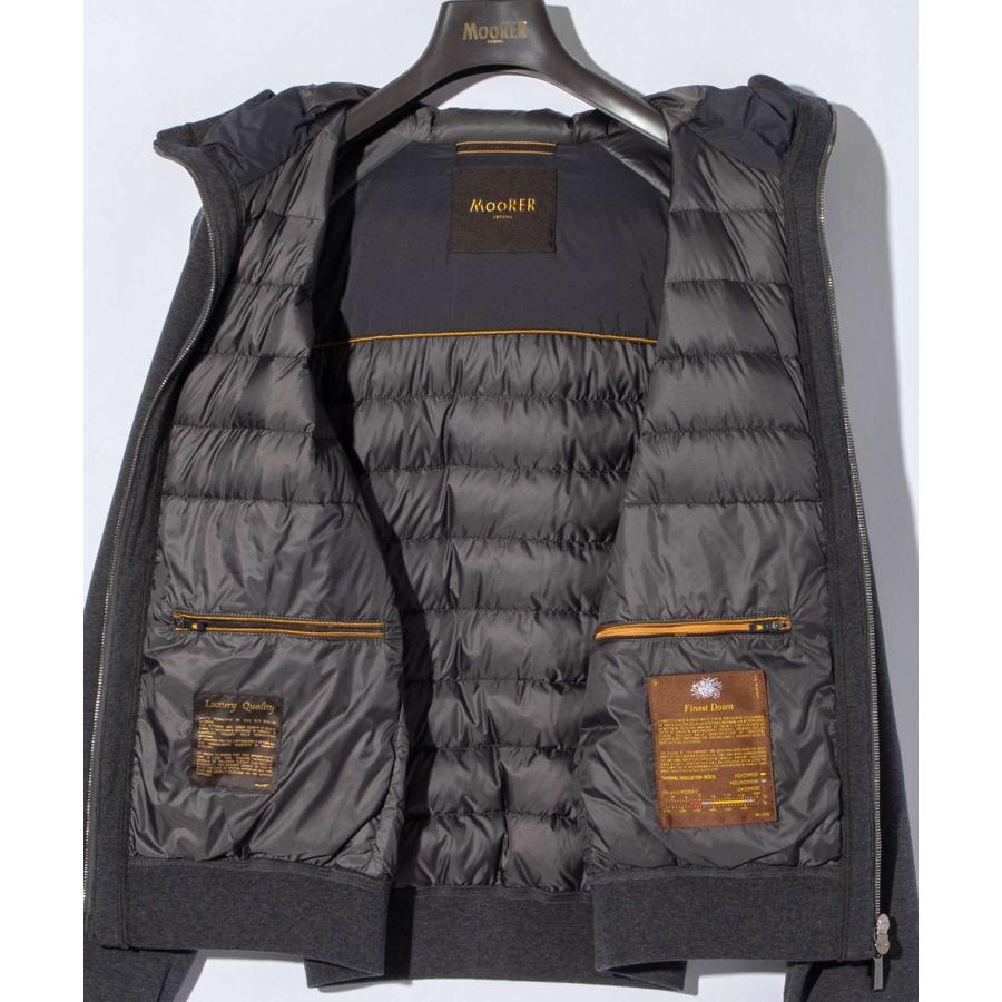 MooRER Finest Down ダウンジャケット グレー
