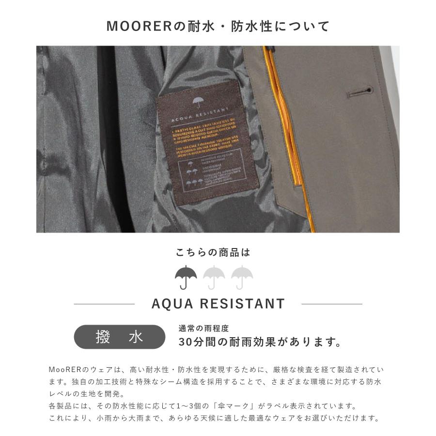 ムーレー MOORER ACQUA アクア MOUGI100033 TEPA009 コート HEKTOR KN ヘクター メンズ アウター スプリングコート 爆買の画像