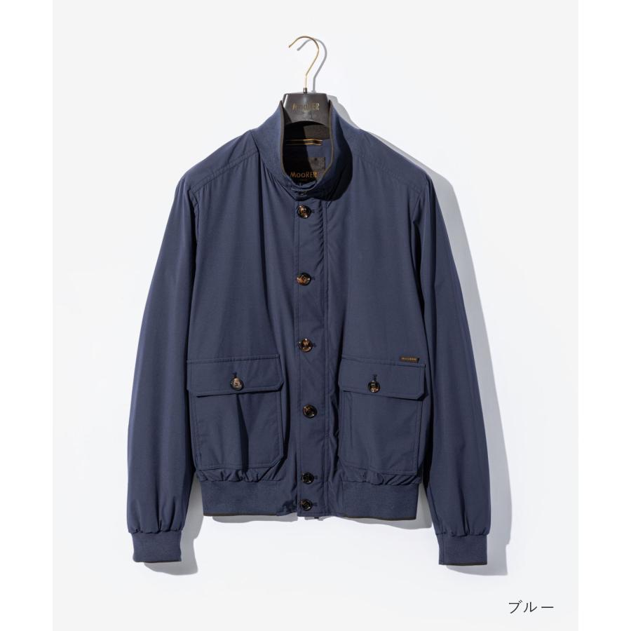 Moorer CARLOS ACQUA ネイビー ジャケット　48サイズ　メンズ Moorer CARLOS ACQUA ネイビー ジャケット 48サイズ メンズ