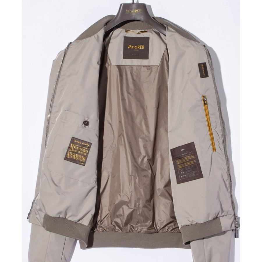 ムーレー MOORER ACQUA アクア MOUGI100021 TEPA022 ジャケット CORELLI WK コレッリ メンズ アウター ボンバージャケット ブルゾン 爆買の画像
