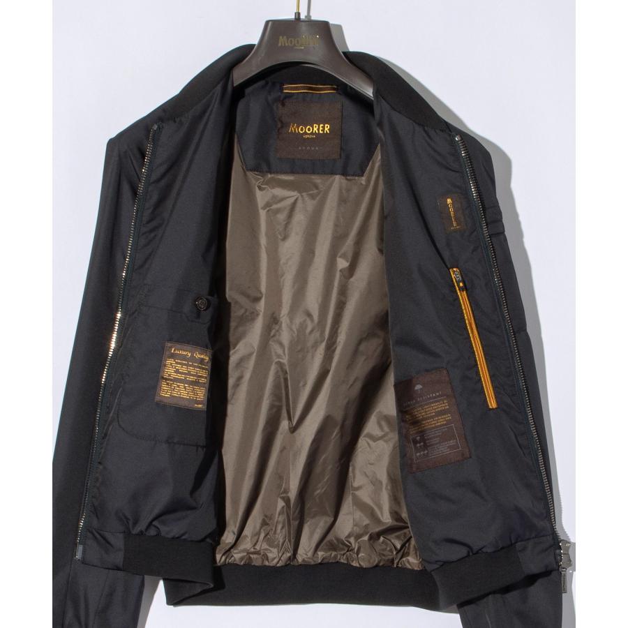 ムーレー MOORER ACQUA アクア MOUGI100021 TEPA022 ジャケット CORELLI WK コレッリ メンズ アウター ボンバージャケット ブルゾン 爆買の画像