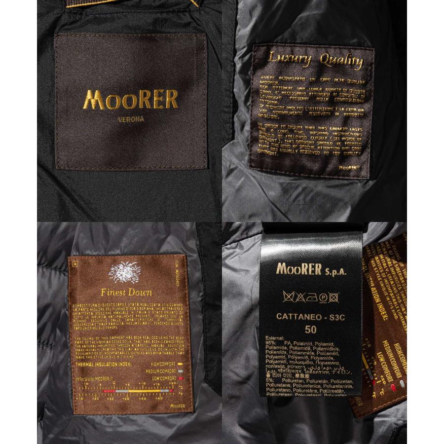 ムーレー MOORER BOMBER JACKET ボンバージャケット CATTANEO-S3C カッタネオ MOUBO100003 TEPA002 ダウンジャケット ブルゾン メンズ アウター 爆買の画像