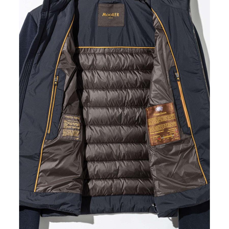 ムーレー MOORER BOMBER JACKET ボンバージャケット CATTANEO-S3C カッタネオ MOUBO100003 TEPA002 ダウンジャケット ブルゾン メンズ アウター 爆買の画像