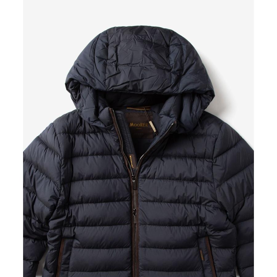 MOORER ムーレー ダウンジャケット メンズ ダークブルー MOUGI101095 EURICO-S3C エウリコ MOORER（ムーレー） MOORER Jacket ジャケット EURICO-S3C エウリコ
