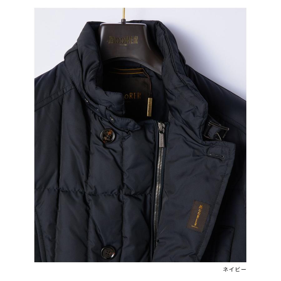 MOORER(ムーレー) MORRIS-L(モーリス) ダークネイビー 42 MOORER（ムーレー） ダウンコート MORRIS L モリス モーリス ダウン