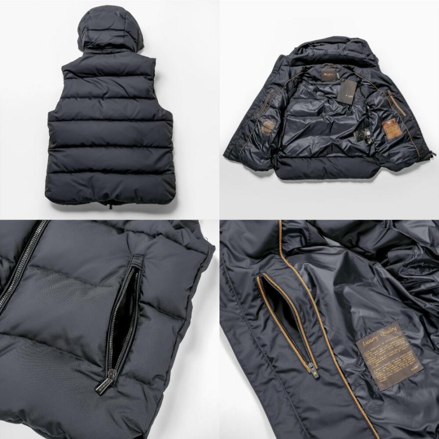 MooRER ムーレー FAYER ダウンベスト グレー　ウール　46 中古・古着通販】MOORER (ムーレー) ダウンベスト グレー サイズ