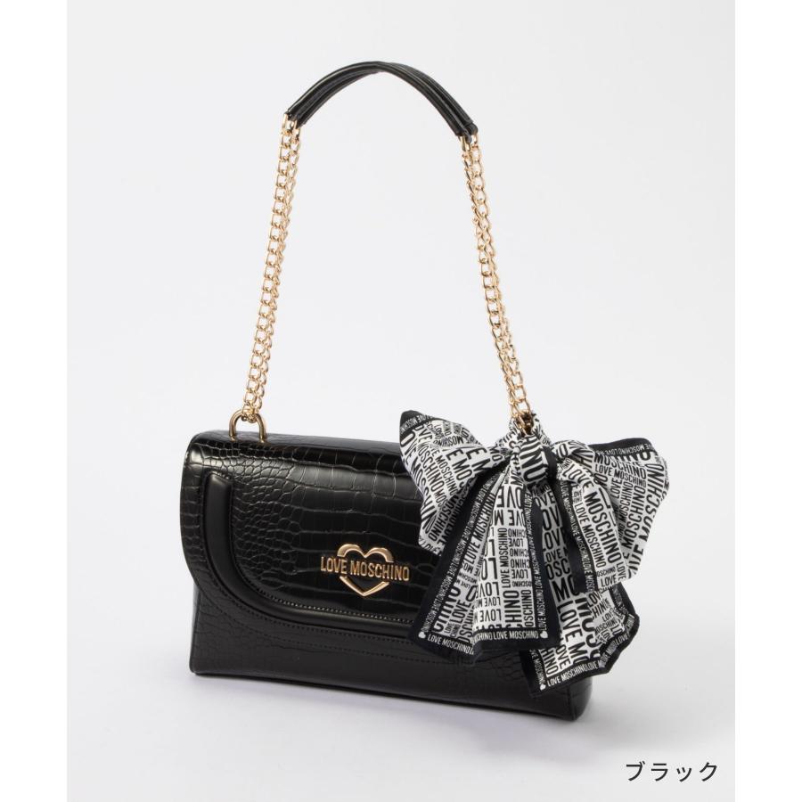 モスキーノ MOSCHINO JC4320PP9EKB100A ショルダーバッグ レディース バッグ ラブ モスキーノ クロスボディ チェーンバッグ ロゴ｜u-stream｜02