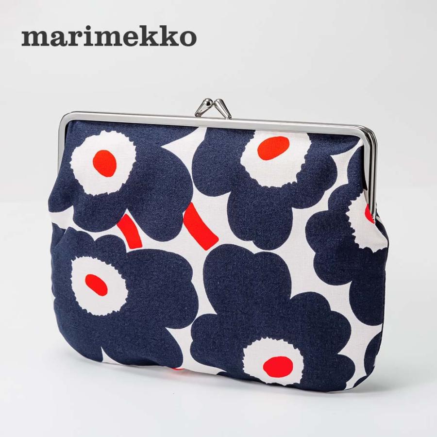 マリメッコ Marimekko 047822 小銭入れ プオリカスクッカロ ミニ ウニッコ レディース 財布 コインケース がま口 ポーチ PUOLIKAS KUKKARO MINI UNIKKO 花柄｜u-stream