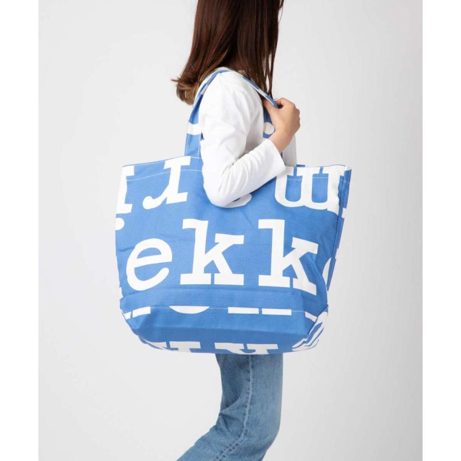 【さあ】marimekko マリメッコ　トートバッグ　アーケラロゴ　ビッグ アーケラ／AHKERA LOGO トートバッグ（マリメッコ／marimekko