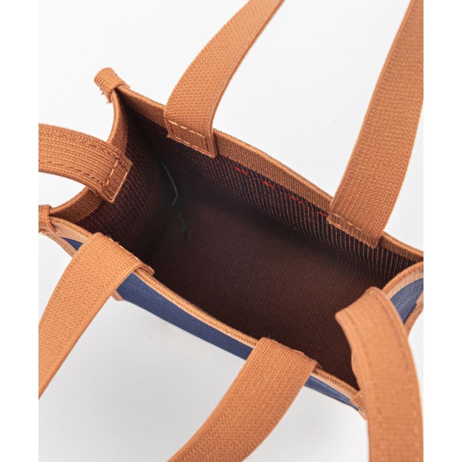 MARNI(マルニ) ショルダーバッグ ジャカードニットショルダーバッグ SBMQ0067A0P4602 ネイビー×ブラウン 2way マルニ MARNI SBMQ0067A0 P4602 ショルダーバッグ メンズ バッグ